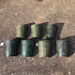 Wall Planters - set of 7